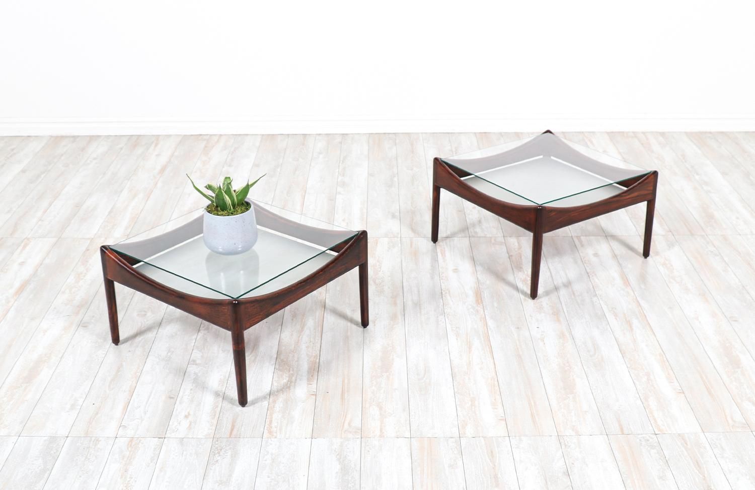 Kristian Vedel Rosewood Coffee/Side Tables For Søren Willadsen For Sale ... throughout Durability and Design The Krestian Coffee Table Set's Enduring Qualities