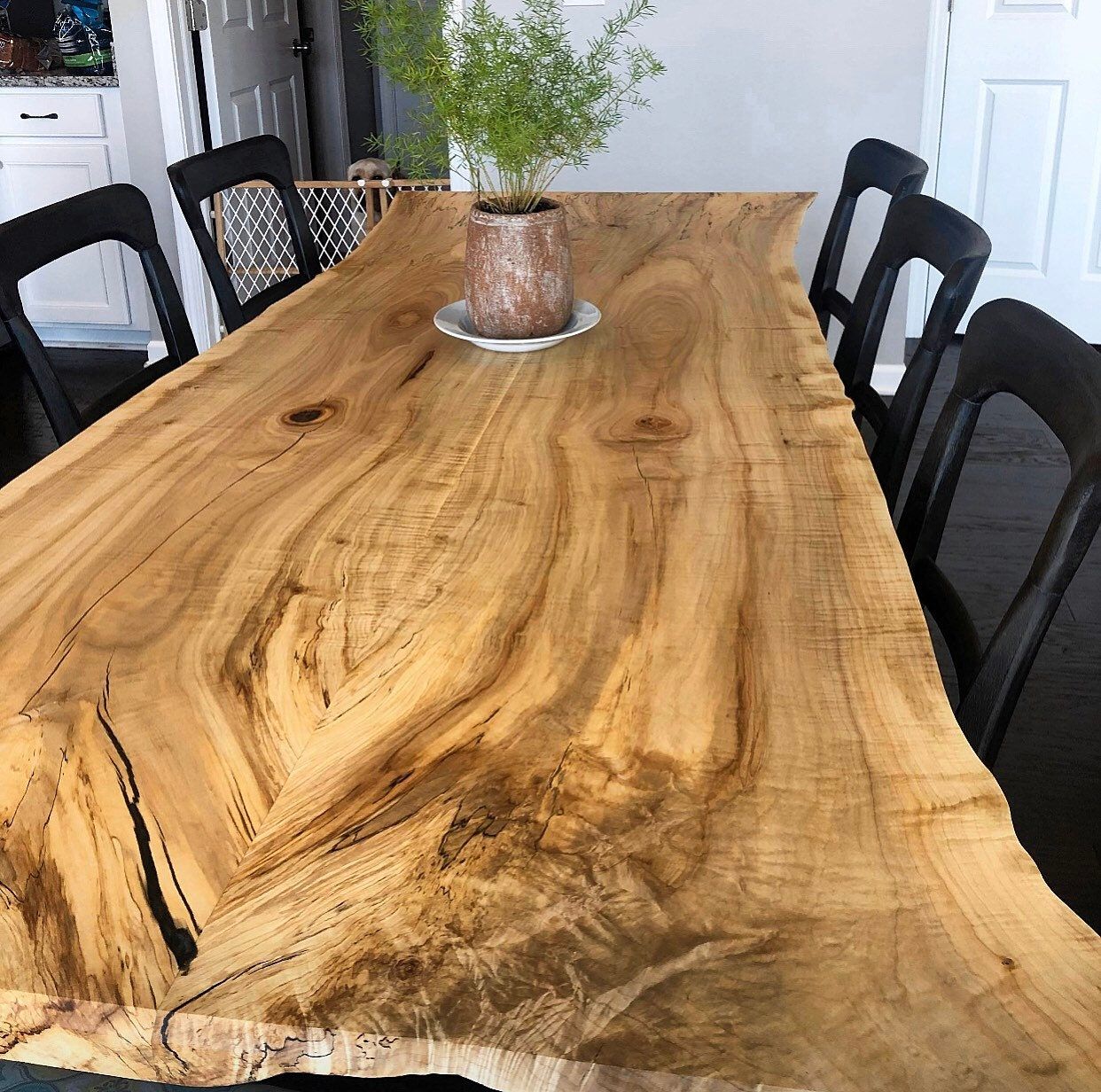 Live Edge Dining Room Table intended for Transform Your Dining Room with a Statement Live Edge Table