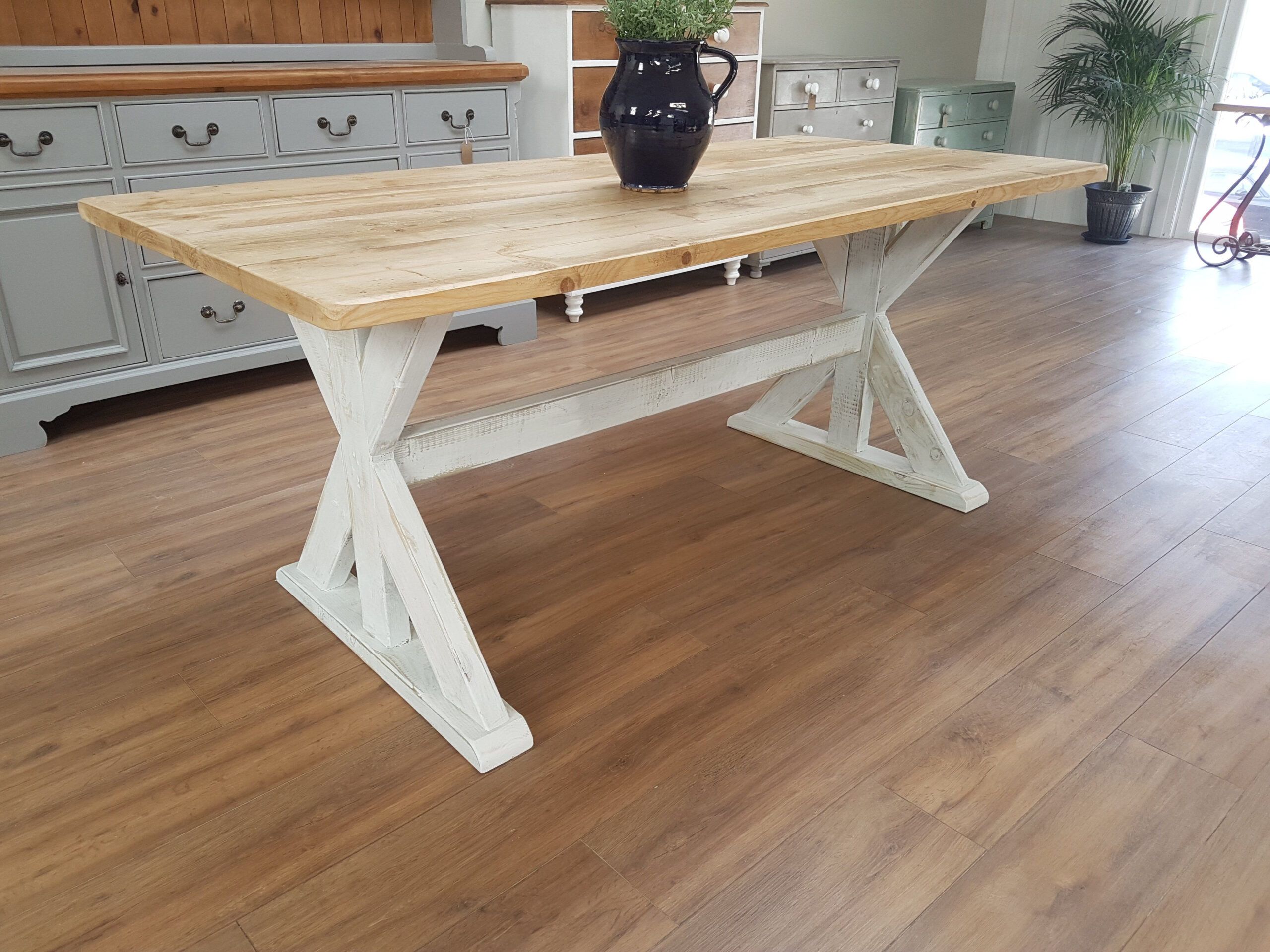Lots Of Rustic Kitchen Tables &Amp; Chairs With Beautiful Old Tops Waxed Or ... with regard to