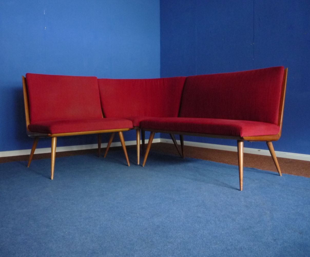 Mid-Century Corner Bench, 1950S | Modern Kitchen Bench, Mid Century ... intended for Designing with Comfort The Mid-Century Modern Dining Corner Bench