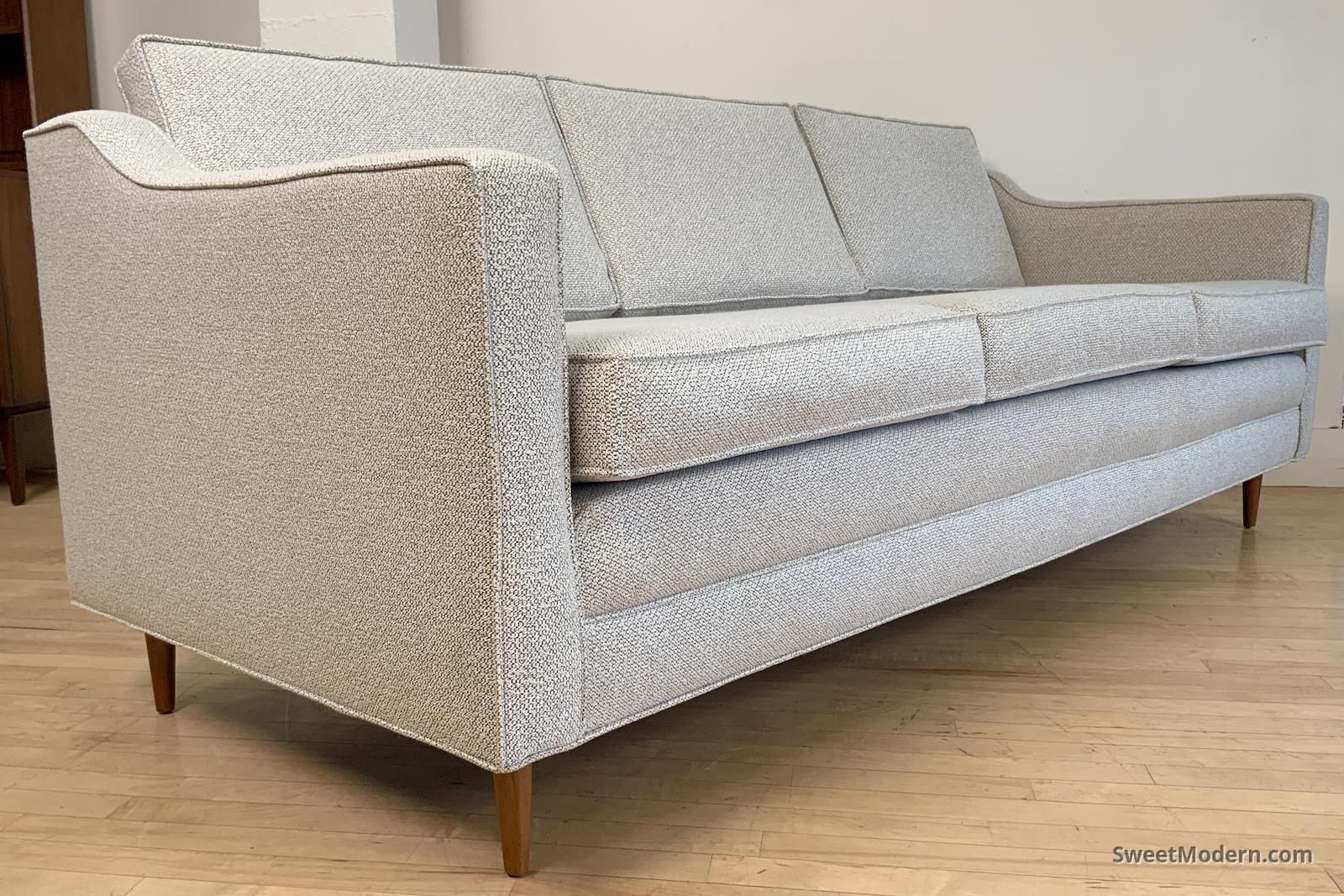 Modern Retro Sectional Sofa Gray | Cabinets Matttroy within The Enduring Appeal of Cream Boucle Mid Century Sofa Designs