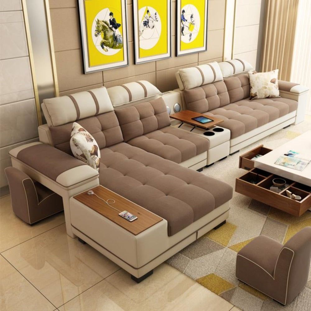 Modern Sofa Set Designs For Living Room within