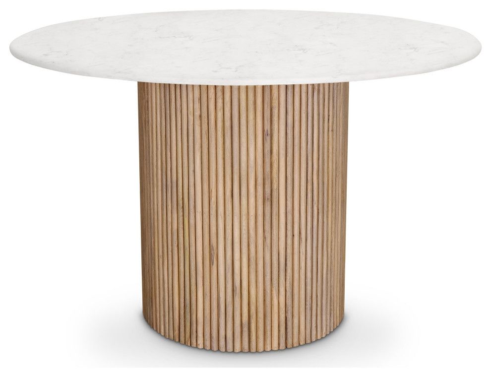 Oakhill Natural Dining Table - Transitional - Dining Tables - By ... with regard to