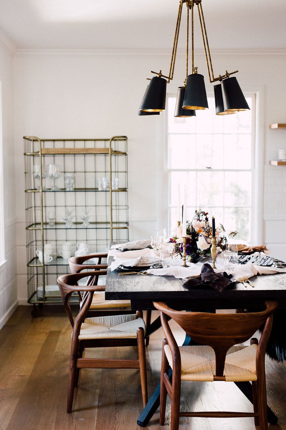 Pin On Home with regard to Designing a Modern Dining Space with a 63 Inch Black Table