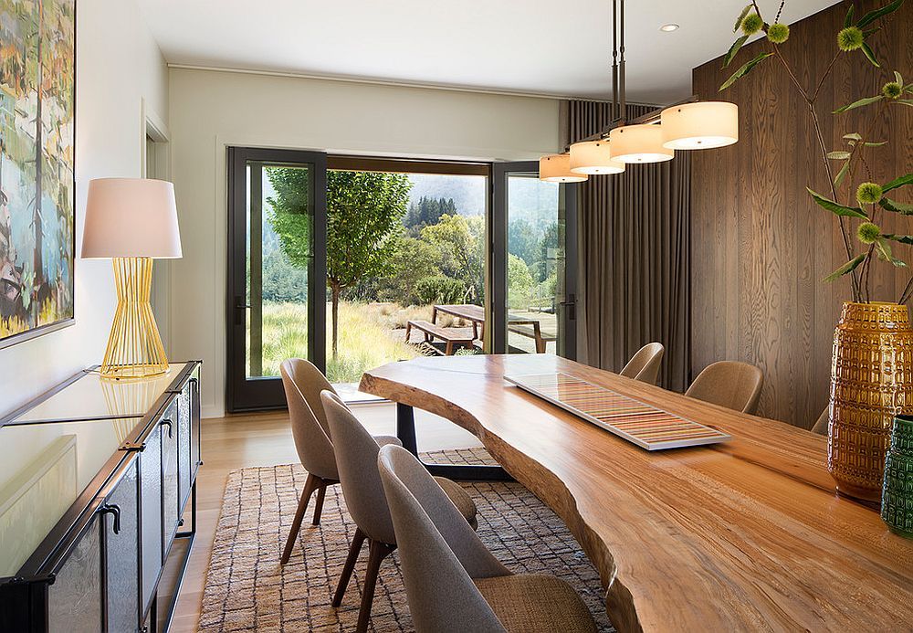 Raw Natural Goodness: 50 Live-Edge Dining Tables That Wow! with