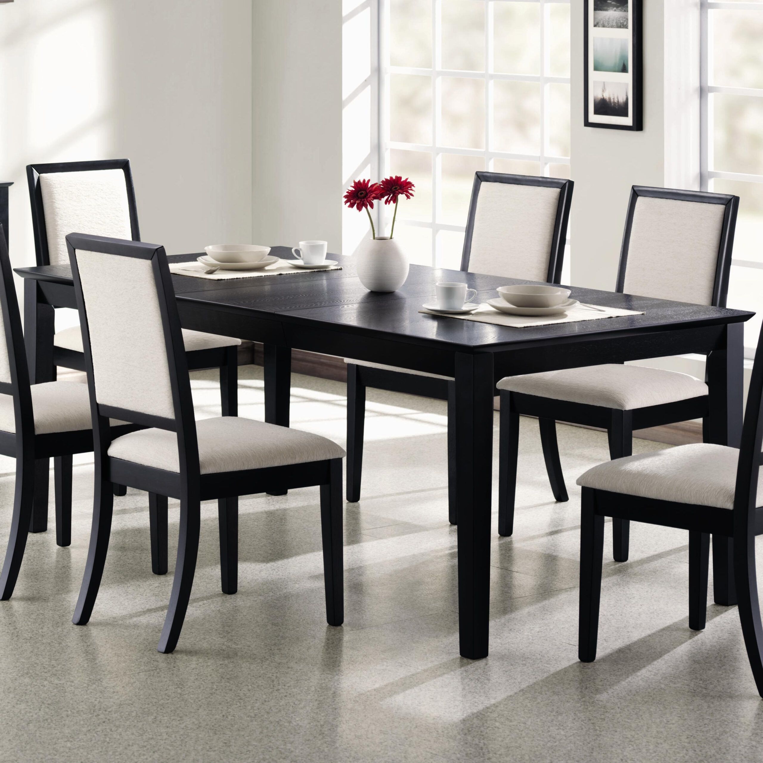 Rectangle Dining Table With Benches At Robert Reis Blog in