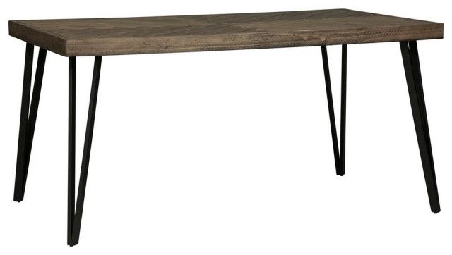 Rectangular Leg Table - Contemporary - Dining Tables - By Bisonoffice ... throughout