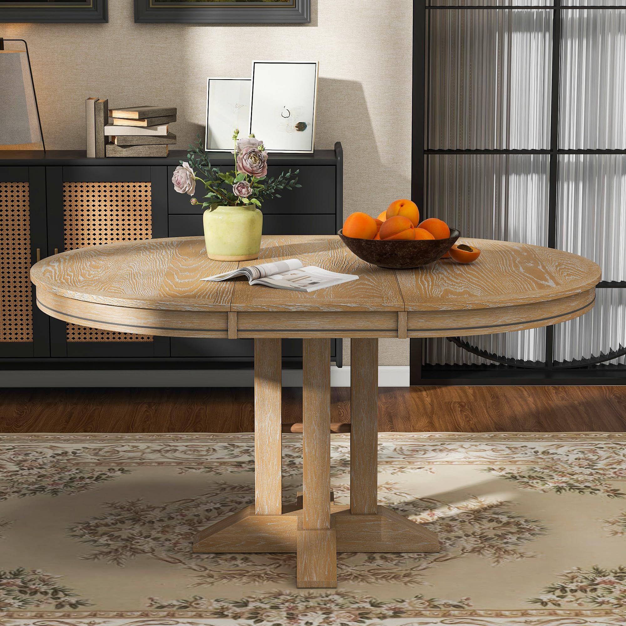 Round Dining Room Tables: Expandable Options For Stylish Spaces with regard to