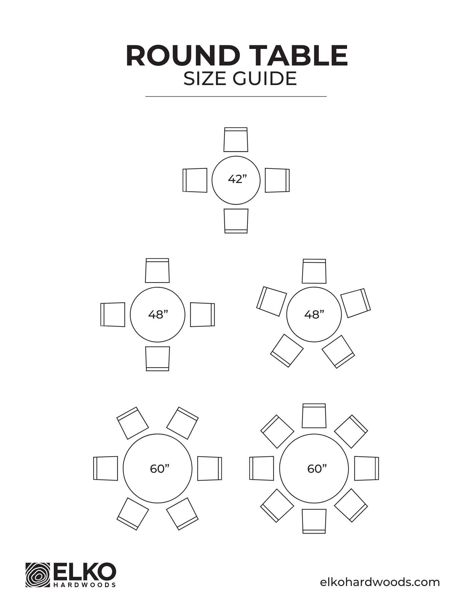Round Dining Table Size Guide in Understanding Dimensions Why a 20.5-inch or 21.7-inch Solid Wood Table Fits Your Space