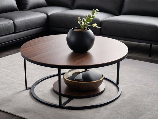 Round Wood And Metal Coffee Tables | By Kathy Davila | Oct, 2024 | Medium pertaining to Beyond Trends The Timeless Beauty of Round Wood and Metal Tables