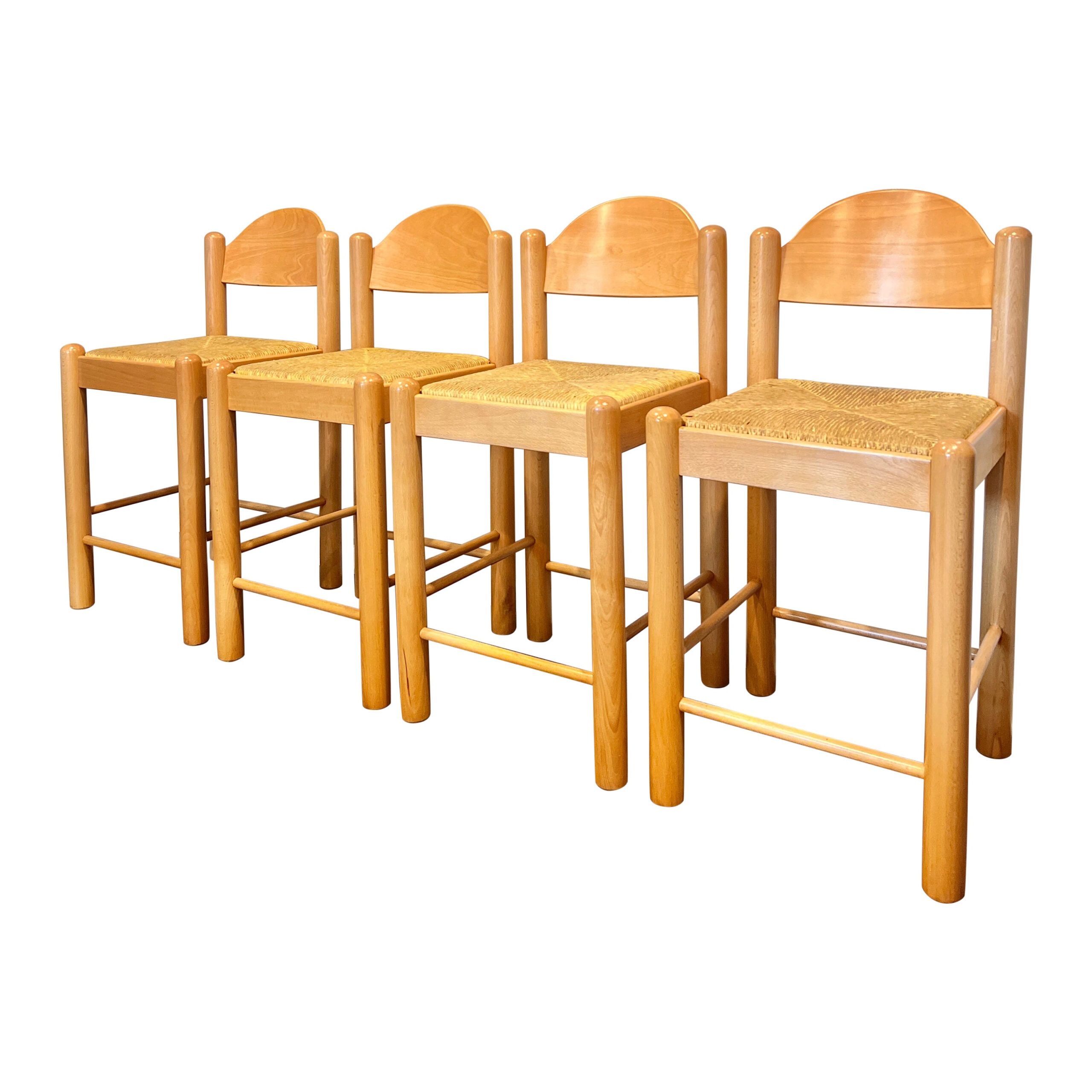 Set Of 4 Counter Stools Designed By Hank Lowenstein At 1Stdibs in