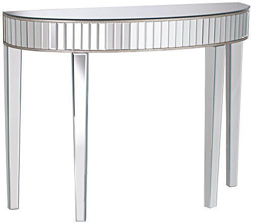 The Design Language of Round End Tables and Mirrored Surfaces