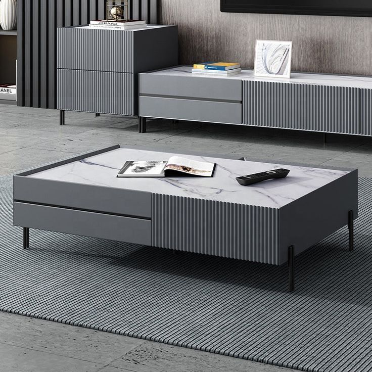 The Doyle Coffee Table Brings Form And Function To The Modern Home ... with