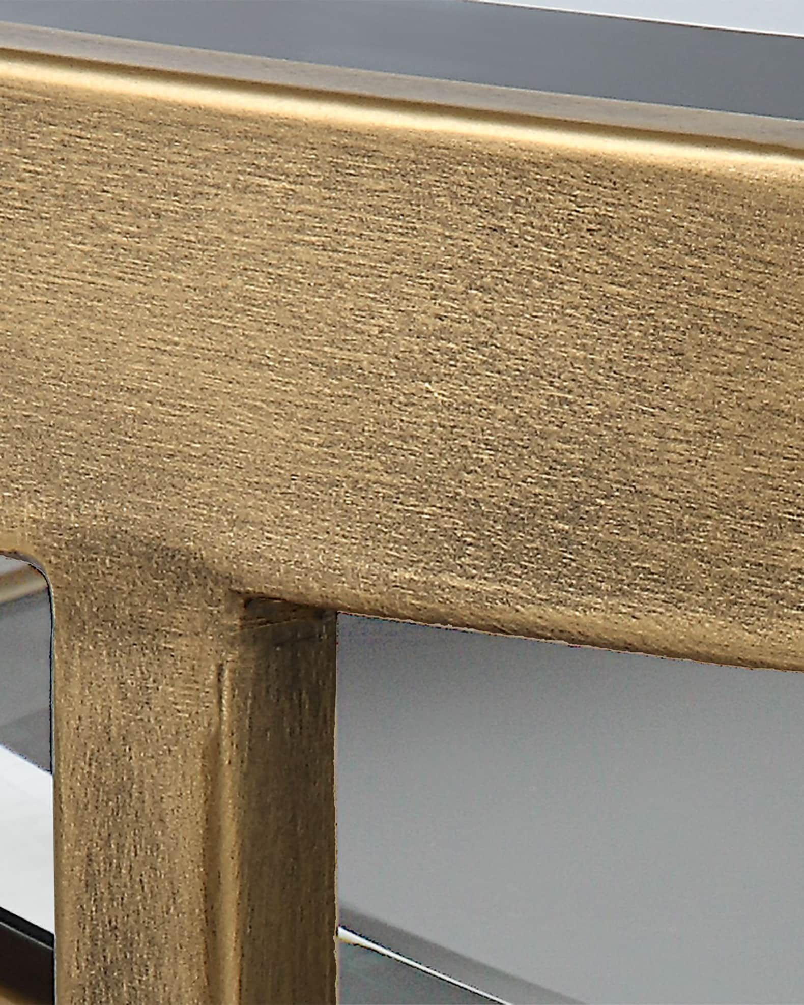 The Uttermost Co Vista Nesting Tables, Set Of 2 | Horchow in Beyond the Shine Understanding the Craftsmanship of Uttermost Vista Iron Tables