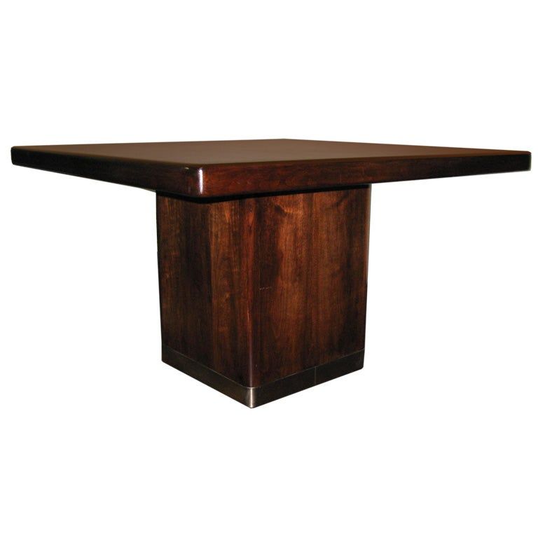 Walnut Square Dining Table At 1Stdibs pertaining to Why a Walnut Square Dining Table 39x39 Might Be Your Perfect Fit