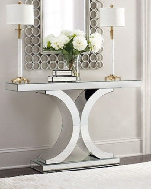 What Size Round Mirror For 48 Inch Console Table At Susanne Lumpkin Blog pertaining to
