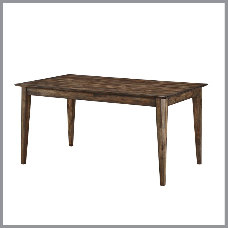 Zoey Rectangular Leg Table - Doerr Furniture throughout