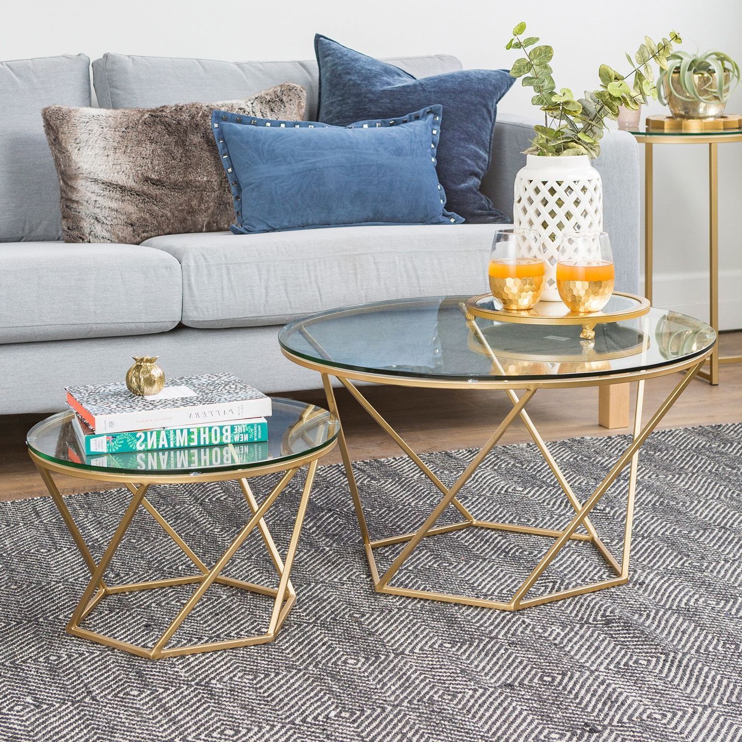 Styling Tips for Your Gold Glass Nested Coffee Table a Designer’s Guide