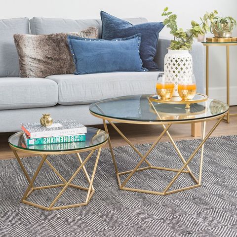 Styling Tips for Your Gold Glass Nested Coffee Table a Designer’s Guide