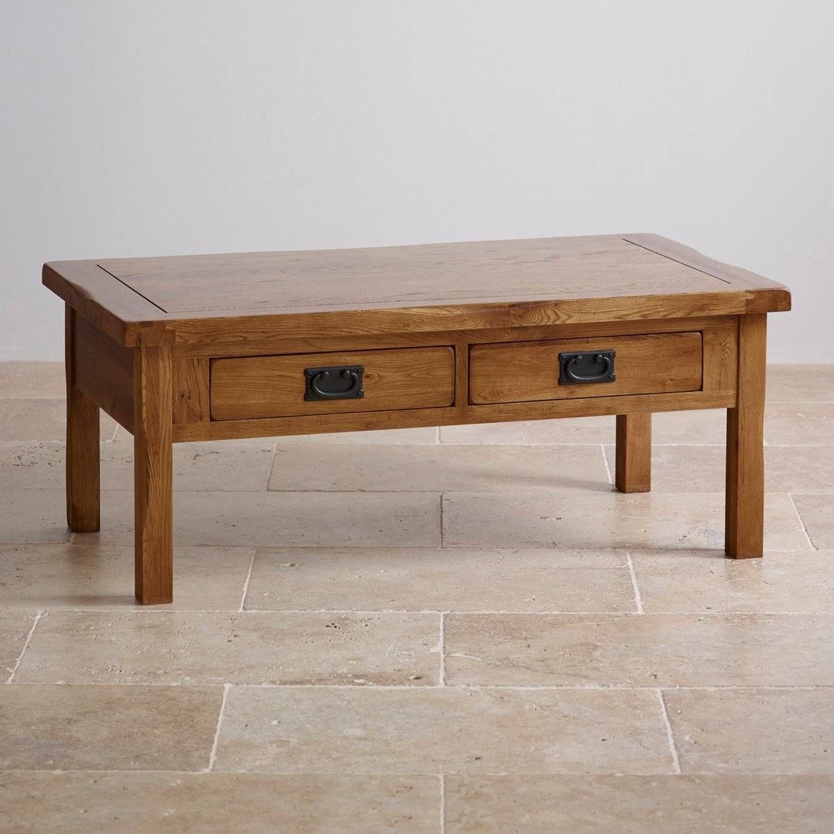 15 Ideas Of Oak Wood Coffee Tables regarding