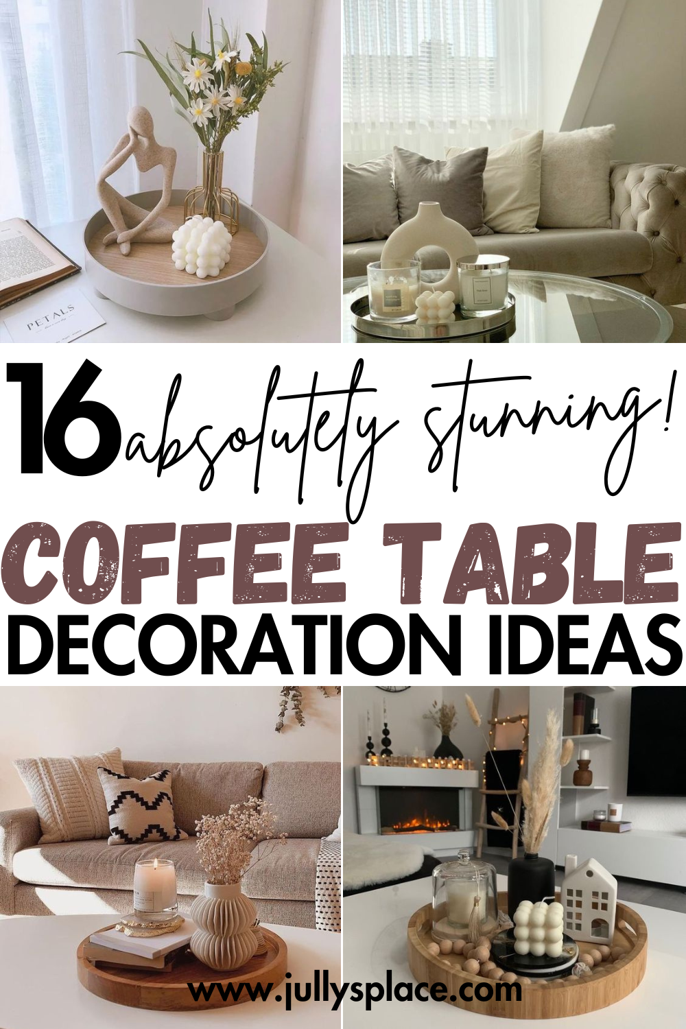 16 Coffee Table Decor Ideas Elevate Your Living Space Today – Artofit intended for Elevate Your Living Space with the Mimi Side and Coffee Table Collection