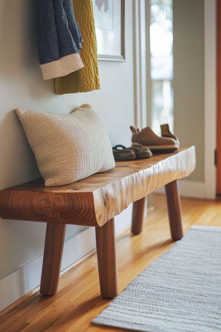 17+ Trendy Entryway Bench Decor Ideas To Elevate Your Home Style ... throughout