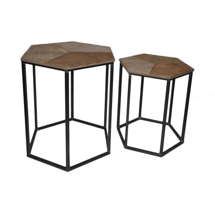 2 Piece Nesting Tables | End Tables, Contemporary End Tables, Nesting ... in