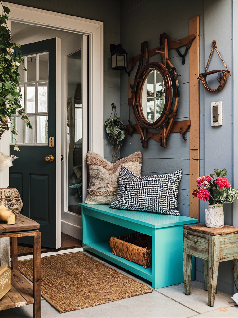 21 Ultra-Chic Entryway Bench Decor Ideas That Will Instantly Elevate ... pertaining to