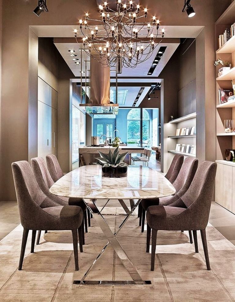25 Amazing Contemporary Dining Room Ideas For Your Home Decor - Instaloverz pertaining to