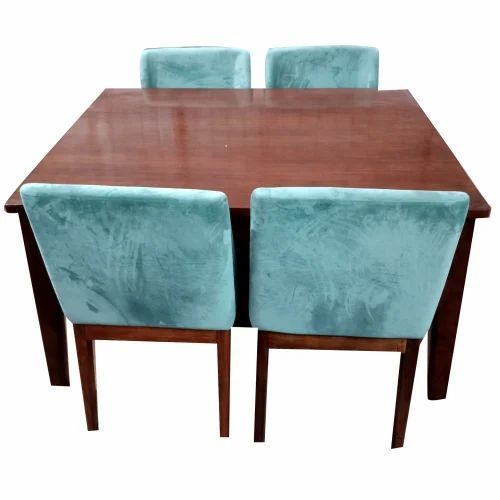 4 Seater Brown Wooden Dining Table Set At Rs 25000/Set In Ahmedabad ... with regard to Understanding the Benefits of an 18-Inch Leaf on a Brown Wooden Dining Table