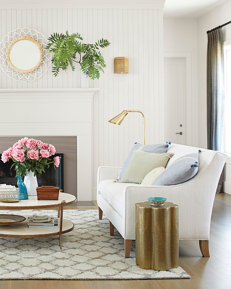 5 Examples Of How To Redecorate Your Home With Metallic Accents | Spacejoy in Elevate Your Space with Demy's Natural White Metal and Wood Accents