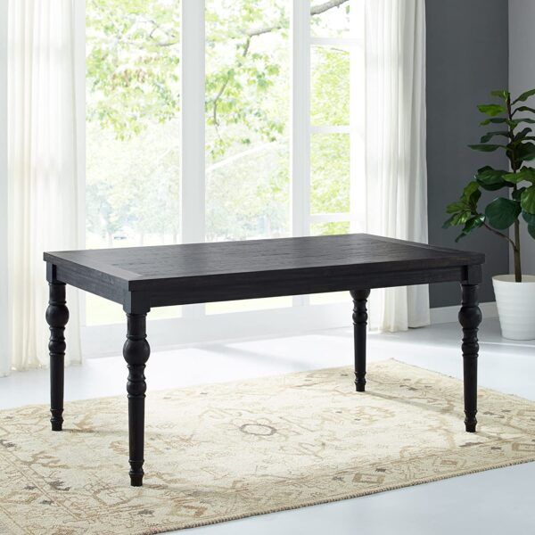 51 Black Dining Tables To Make A Bold And Versatile Statement within Discovering the Versatility of the Nolan Black Wood Dining Table