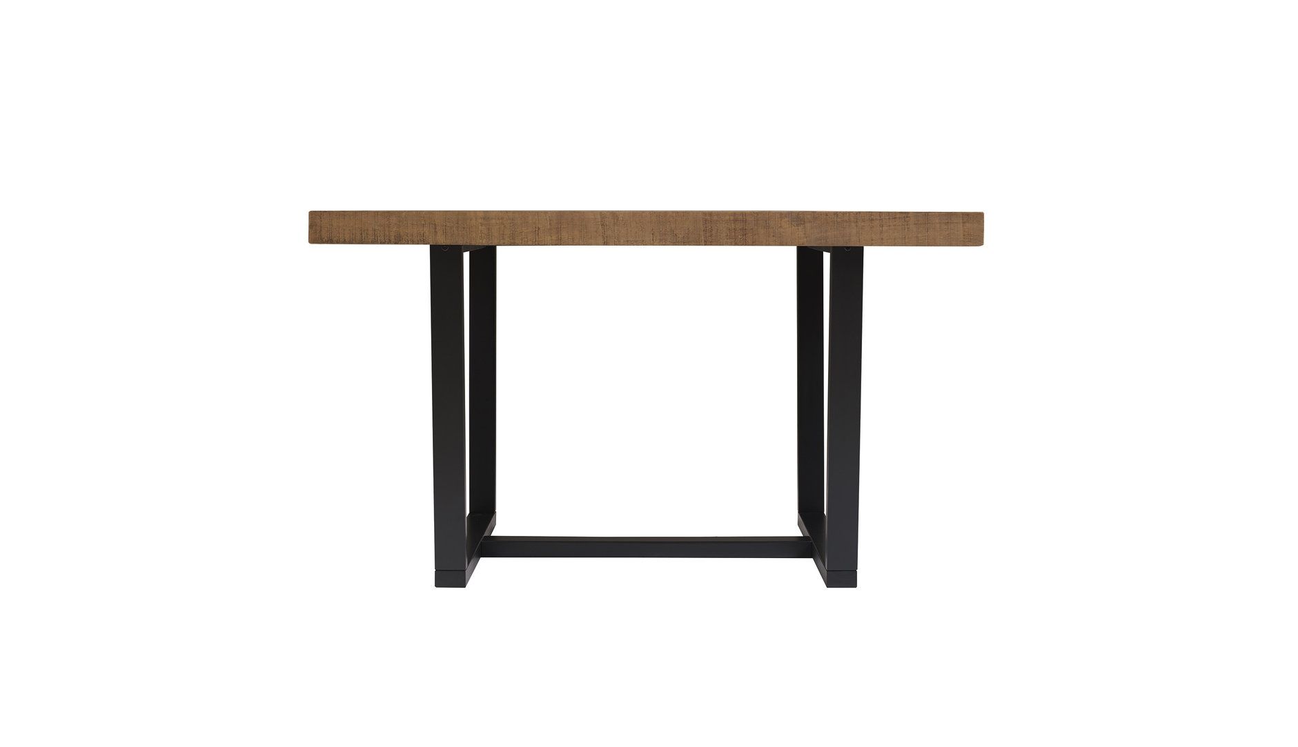 52" Distressed Solid Wood Dining Table, Reclaimed Barnwood ... intended for