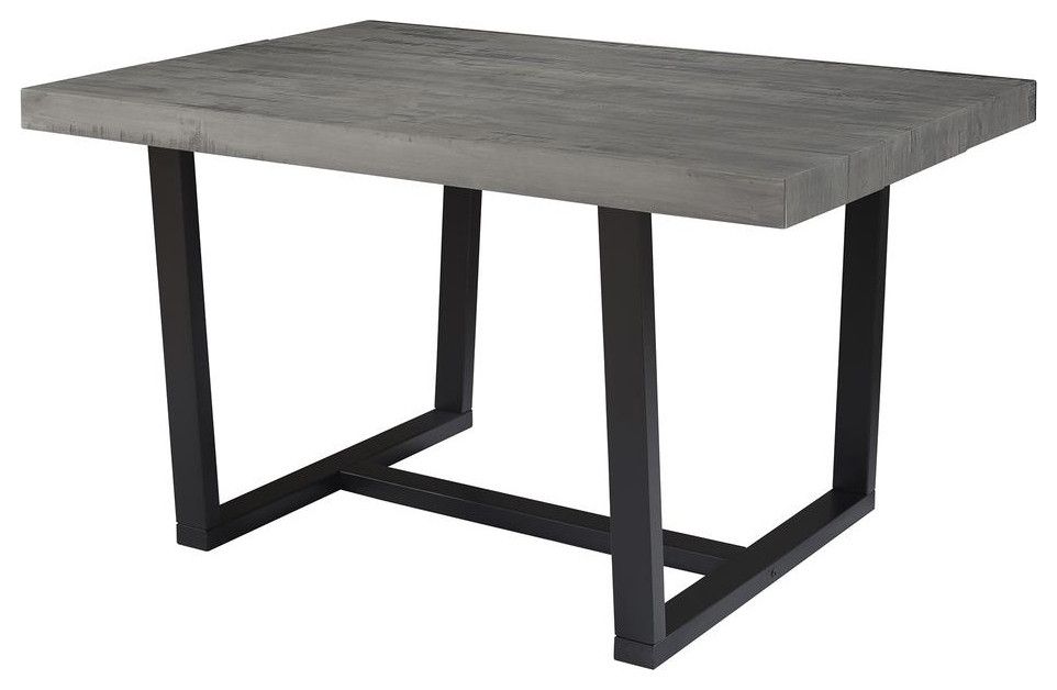 52" Distressed Solid Wood Dining Table - Reclaimed Barnwood ... within Investing in a 52" Distressed Solid Wood Table for Timeless Appeal