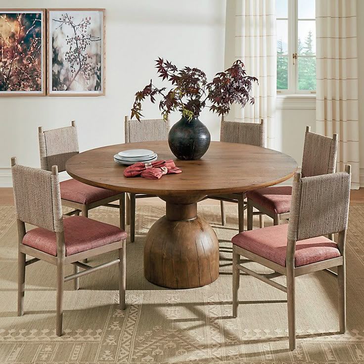 60 Round Dining Room Tables with regard to