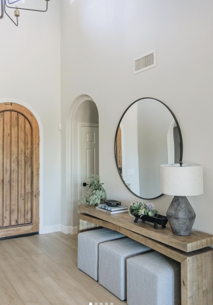 7 Genius Ways To Elevate Your Entryway - Nikki's Plate within How an Oval Cushioned Bench Can Elevate Your Entryway or Living Area