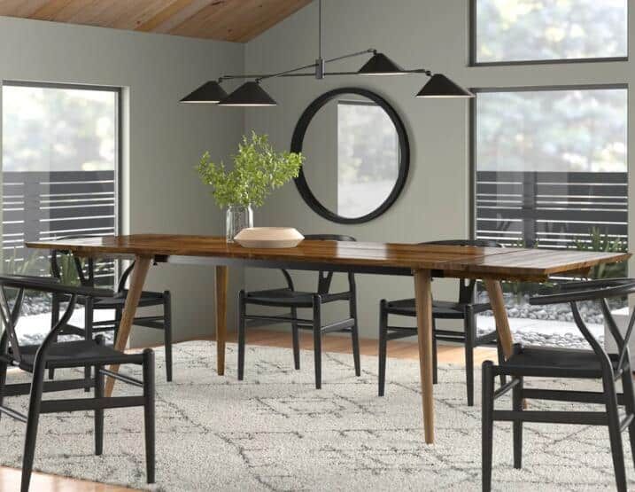 8 Walnut Dining Tables To Create An Elegant Style for Elevate Your Gatherings with the Elegant Parfield 47" Walnut Dining Table
