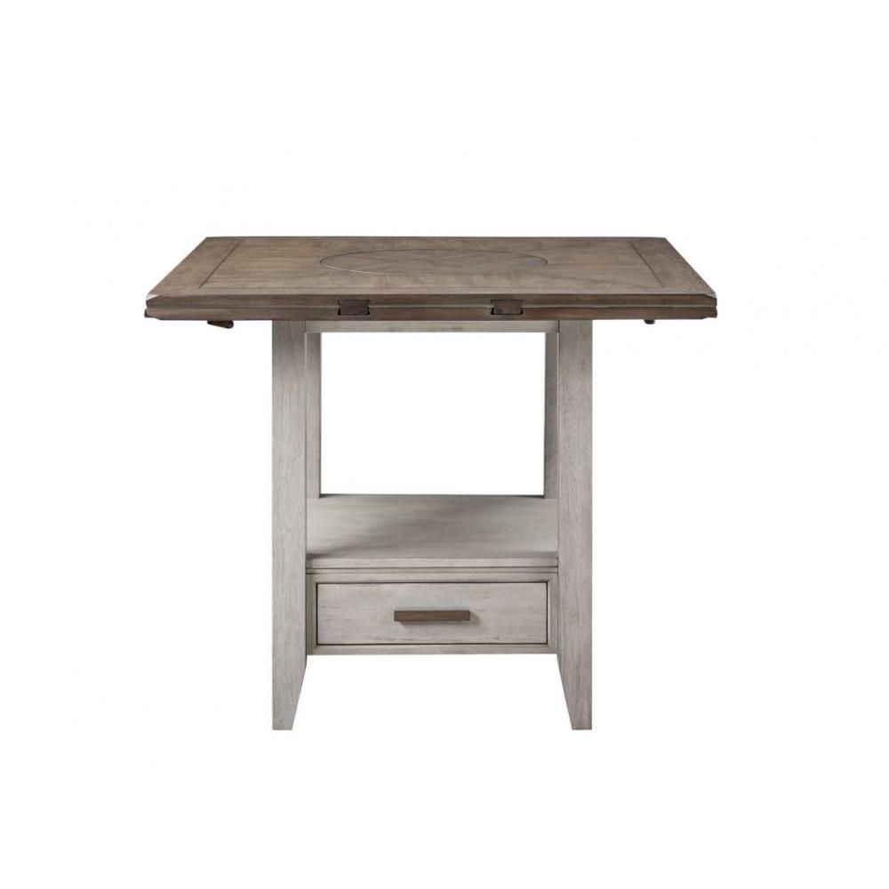 Abacus Double Drop Leaf Table - Heritage Furniture Gallery &Amp; Outlet regarding The Art of Space-Saving Discover the Abaco Double Drop-Leaf Table