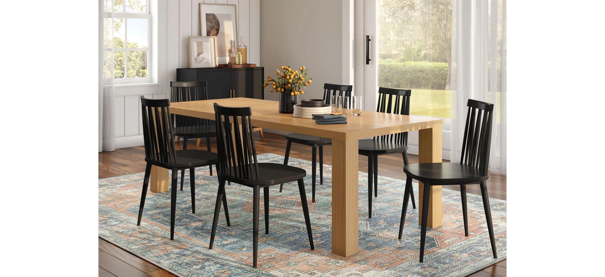 Abby 84" Rectangle Table with regard to