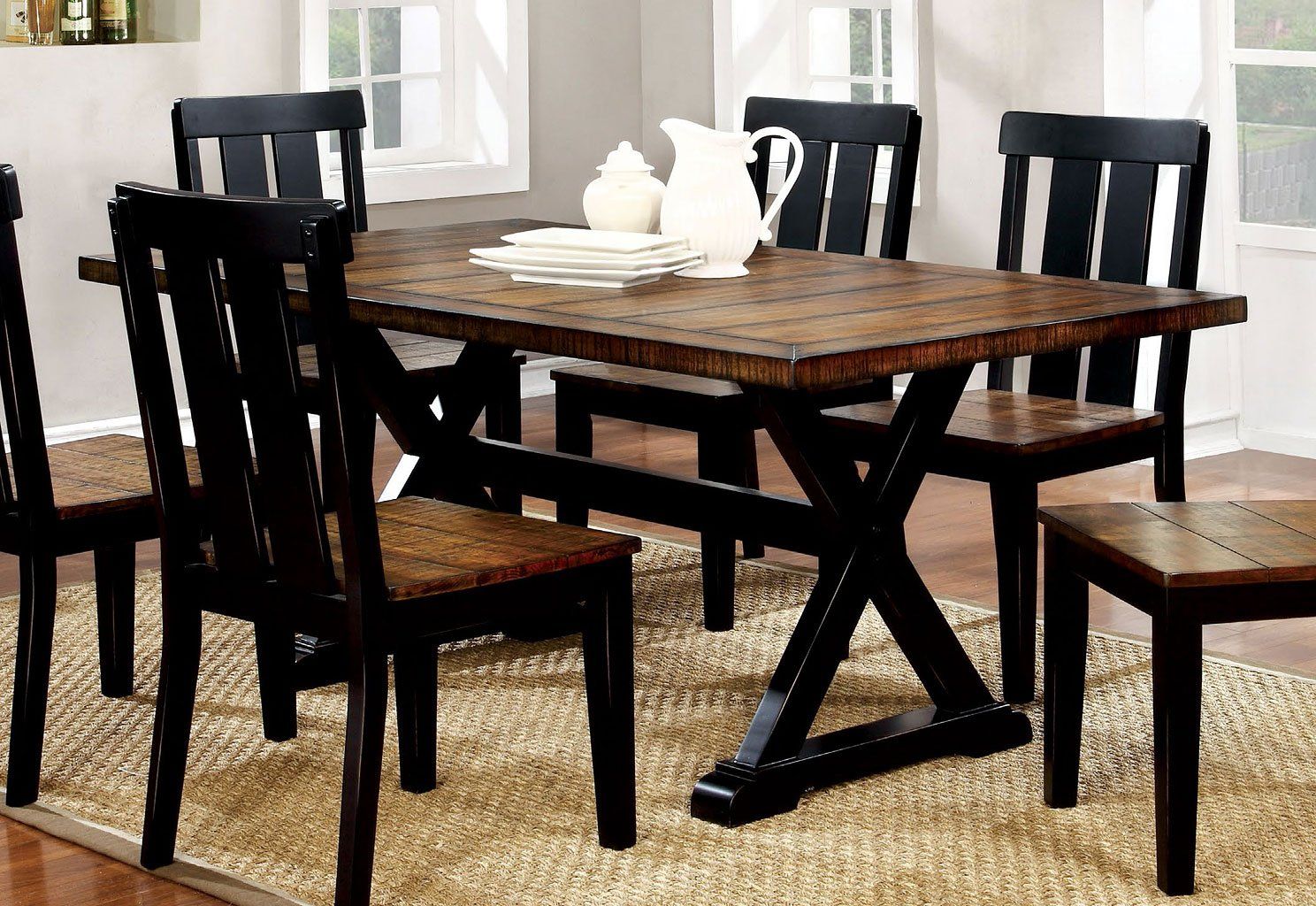 Alana Dining Table By Furniture Of America | Furniturepick pertaining to From Concept to Comfort The Journey of the Baxton Studio Alana Dining Table