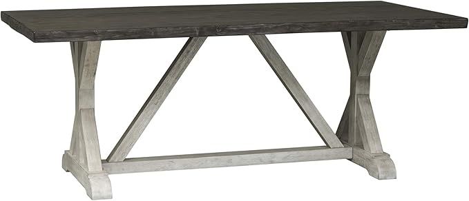 Amazon.com - Liberty Furniture Industries Willowrun Dining-Tables ... pertaining to How the Willowrun Trestle Table from Liberty Furniture Elevates Your Dining Space