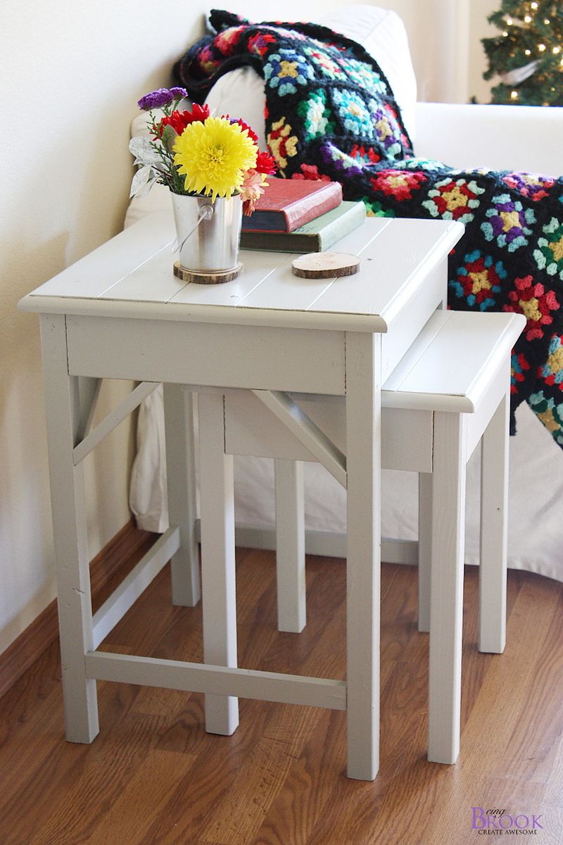 Ana White | Preston Nesting Side Tables - Diy Projects with