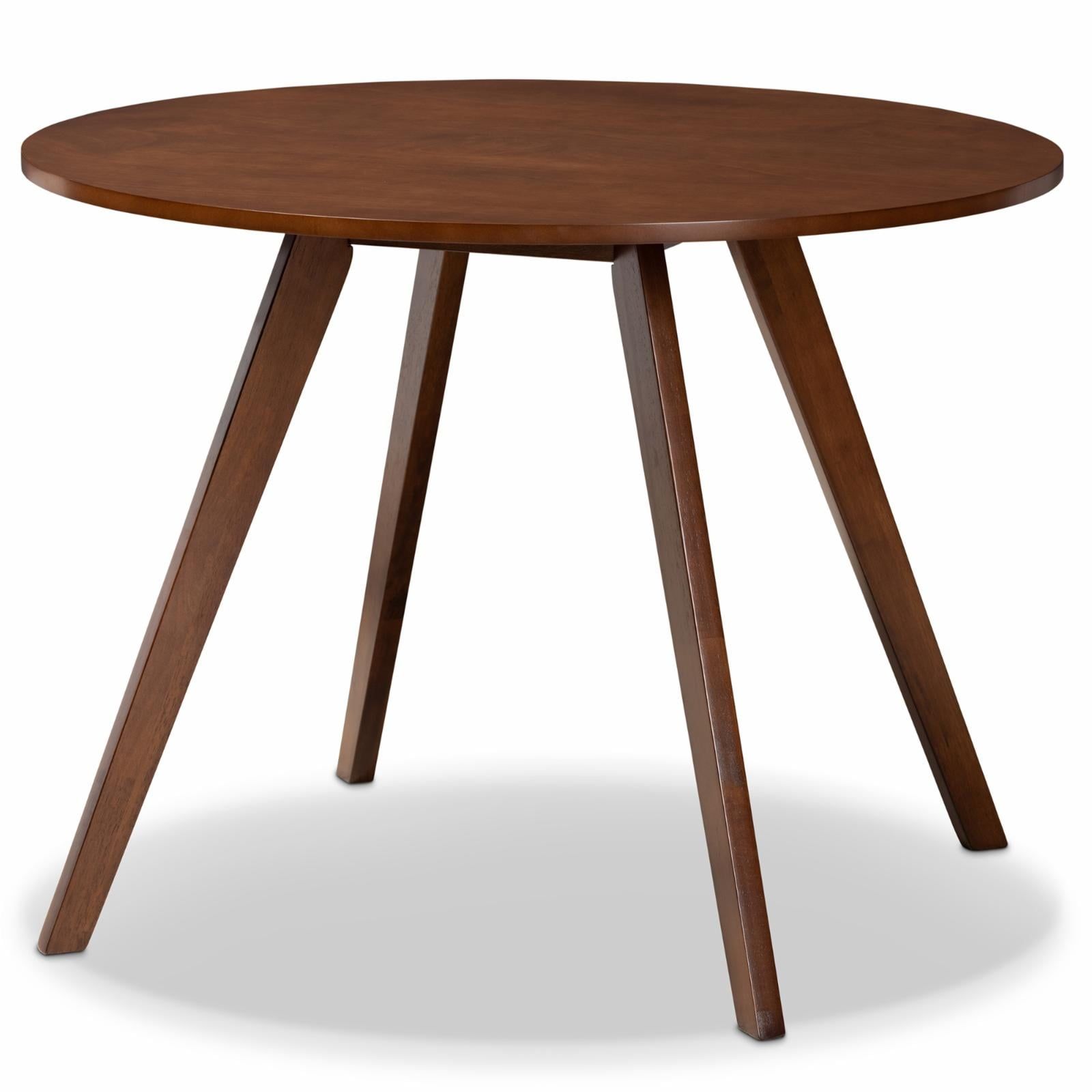 Baxton Studio Alana Dining Table - Walmart.com regarding From Concept to Comfort The Journey of the Baxton Studio Alana Dining Table