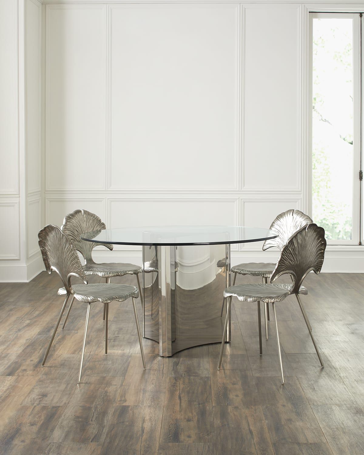 Bernhardt Interiors Artic 54" Round Dining Table | Horchow pertaining to