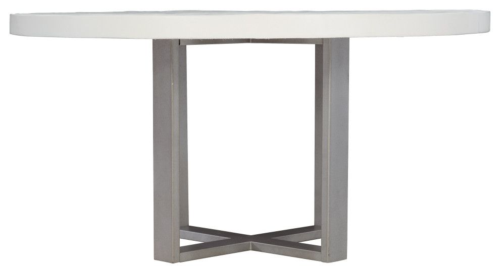 Bernhardt Loft Merrion Round Dining Table - Industrial - Dining Tables ... with