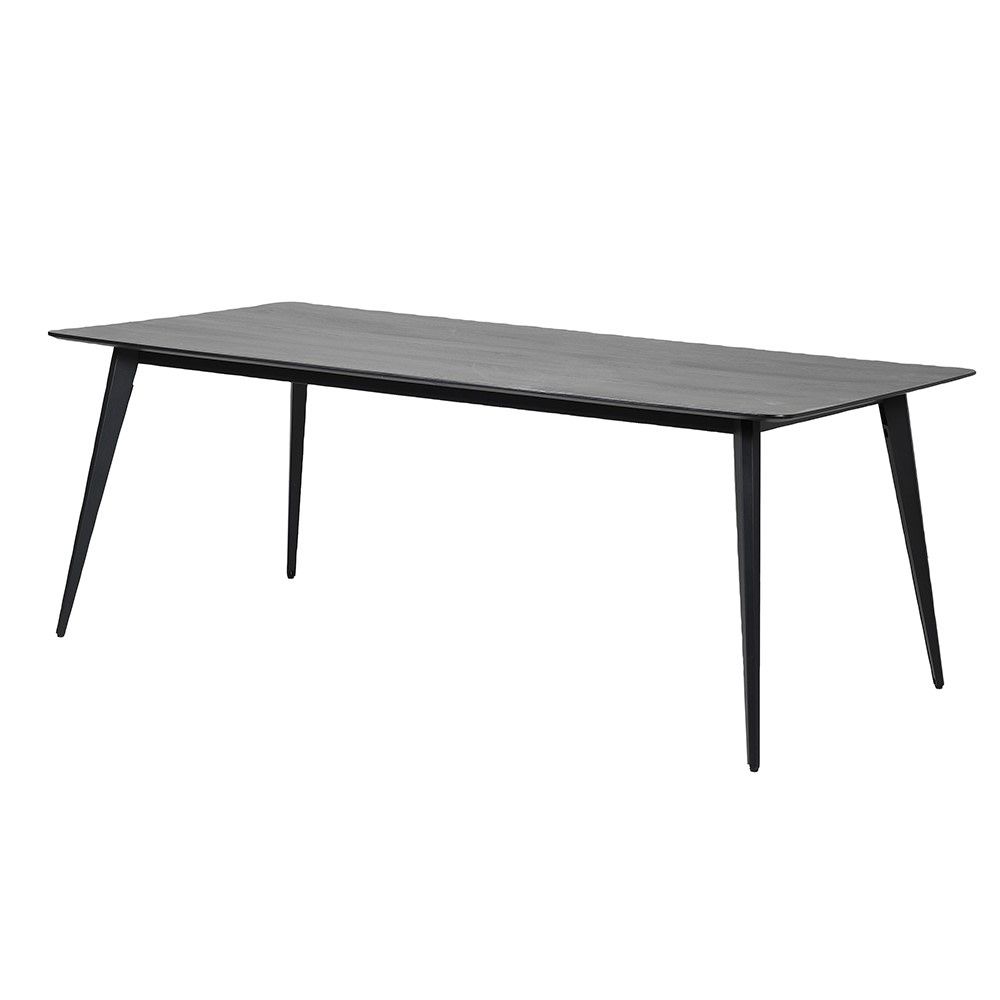 Black Oak Dining Table | Nicky Cornell pertaining to