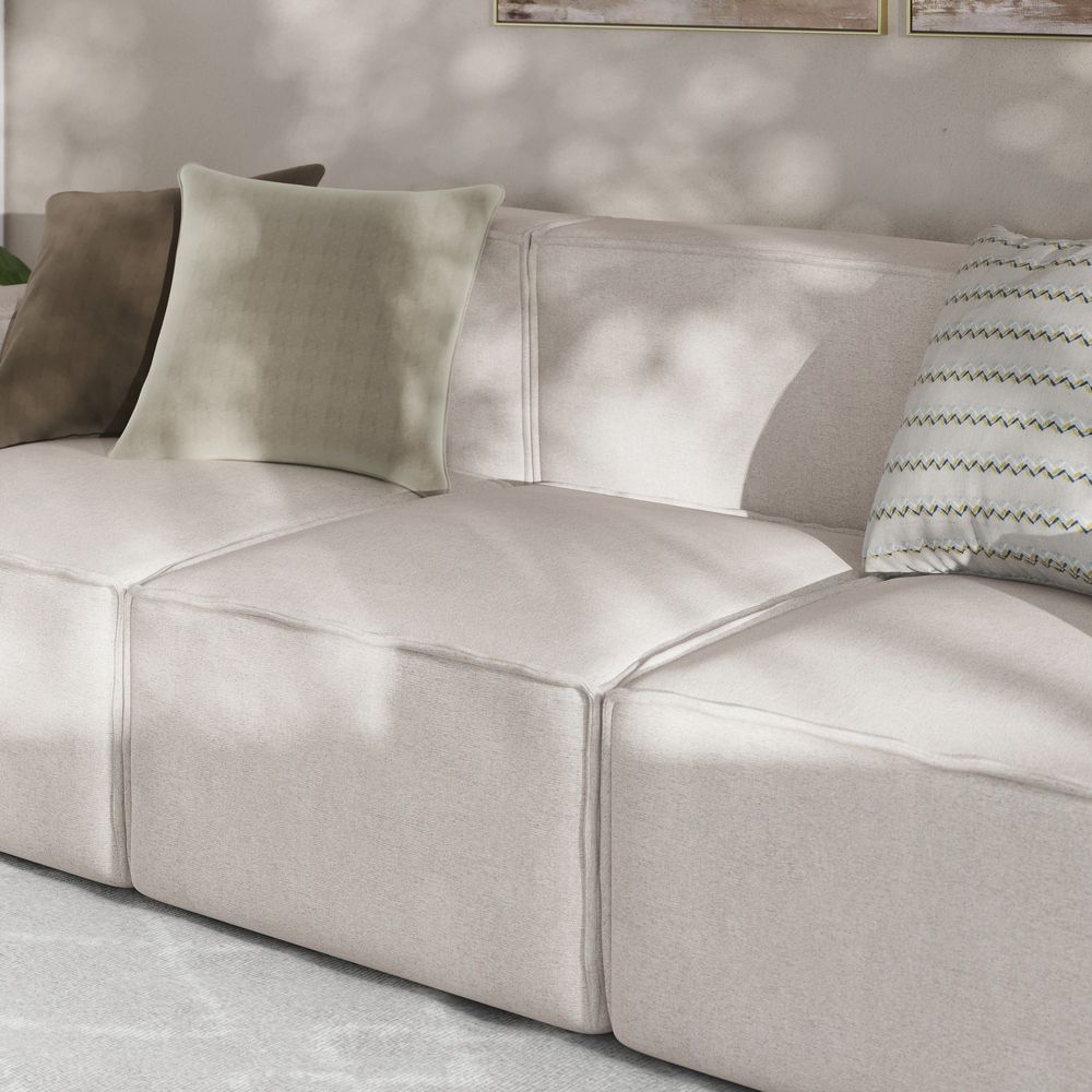 What to Expect from the Bridgetown Luxury Modular Sectional in Cream