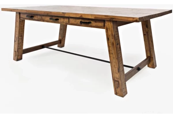 Cannon Valley Trestle Dining Table | Domicile Furniture inside