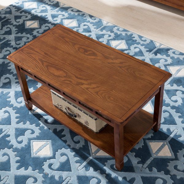 Charlton Home® Rustic Solid Wood Slate Coffee Table &Amp; Reviews | Wayfair for Why a Natural Wood and Slate Coffee Table is a Statement Piece for Your Home