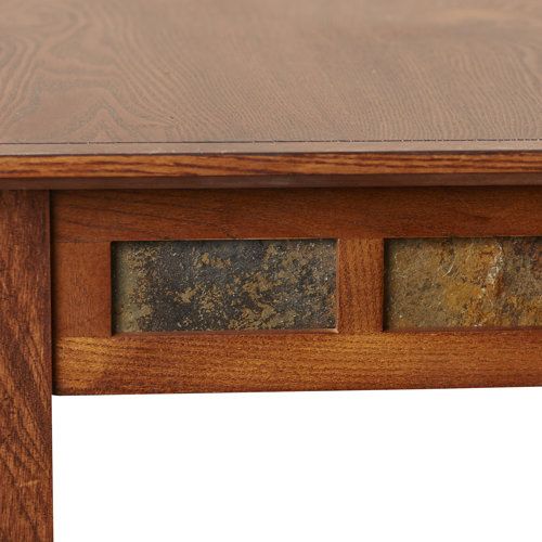 Charlton Home® Rustic Solid Wood Slate Coffee Table &Amp; Reviews | Wayfair for Why a Natural Wood and Slate Coffee Table is a Statement Piece for Your Home